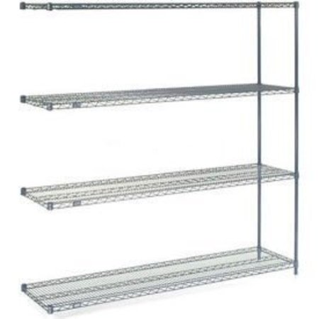 GLOBAL EQUIPMENT Nexelon    Wire Shelving Add-On 60"W x 18"D x 63"H A18606N